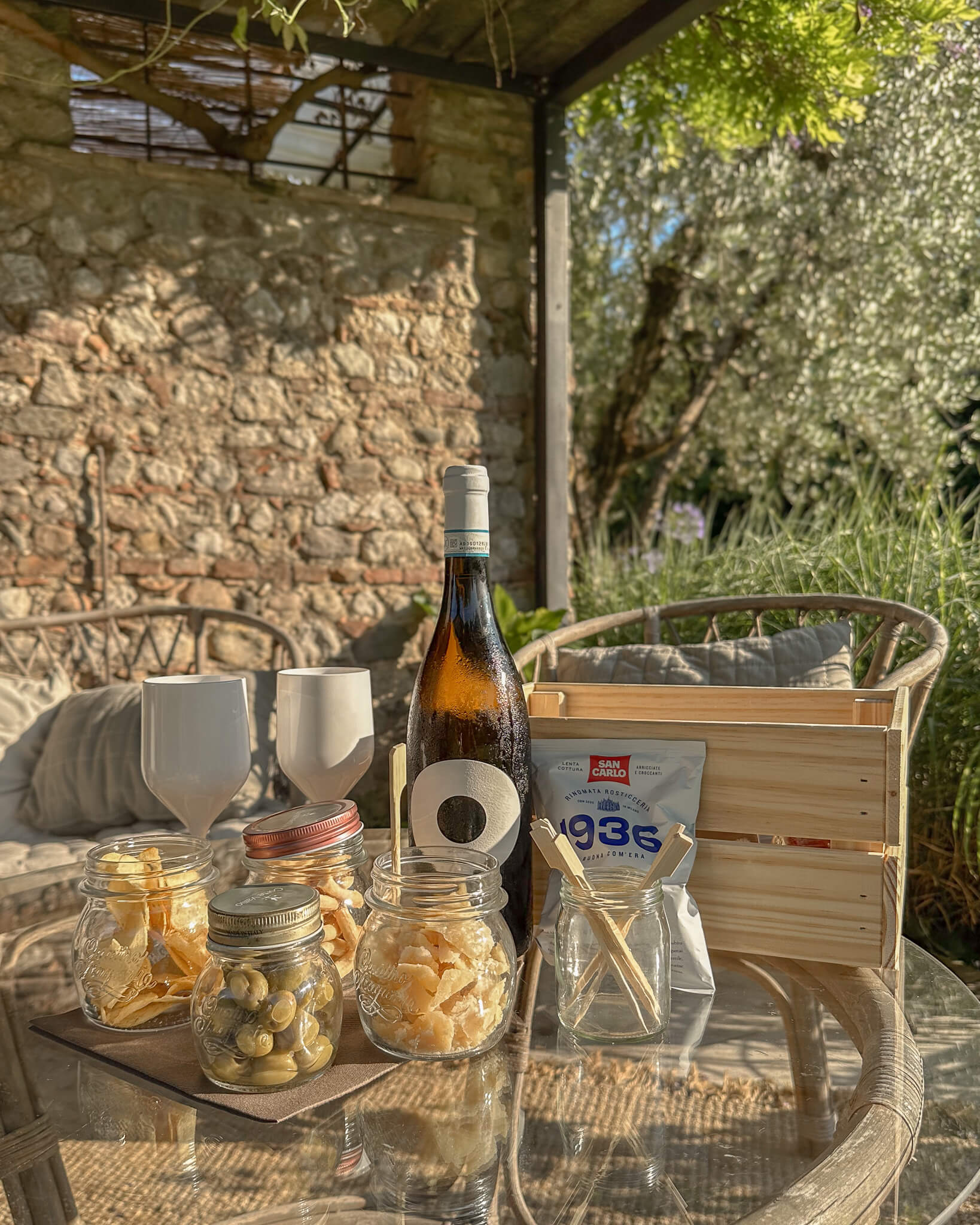 aperitivo corte vallio Desenzano del garda